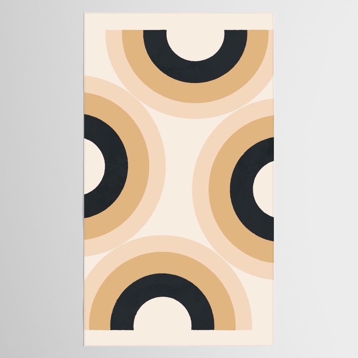 abstract minimal 71a Tablecloth Gallery Image 2