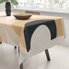 abstract minimal 71a Tablecloth Gallery Image 3