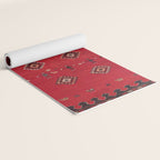 Azeri South Caucasus Azerbaijan Flatwoven Cover Yoga Mat Gallery Image 2