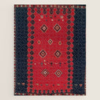 Azeri South Caucasus Azerbaijan Flatwoven Cover Jigsaw Puzzle Gallery Image 1