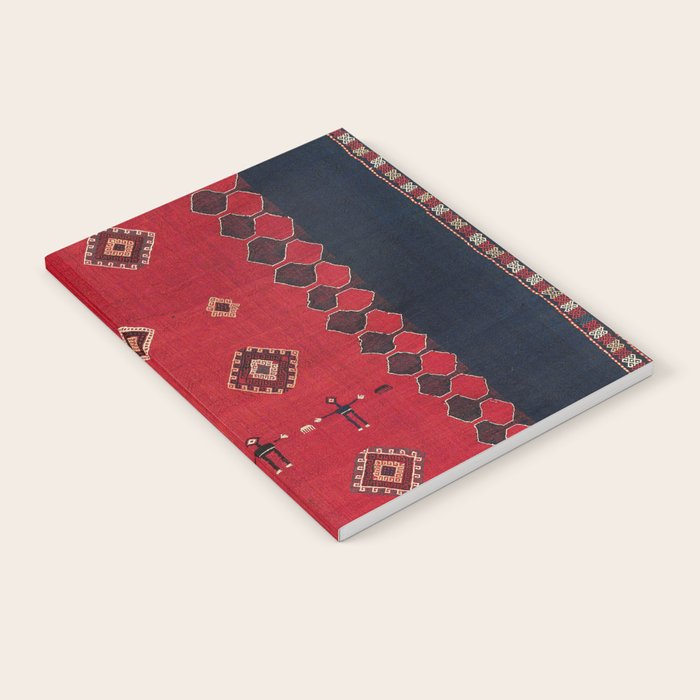 Azeri South Caucasus Azerbaijan Flatwoven Cover Notebook Gallery Image 1