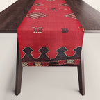 Azeri South Caucasus Azerbaijan Flatwoven Cover Table Runner Gallery Image 1