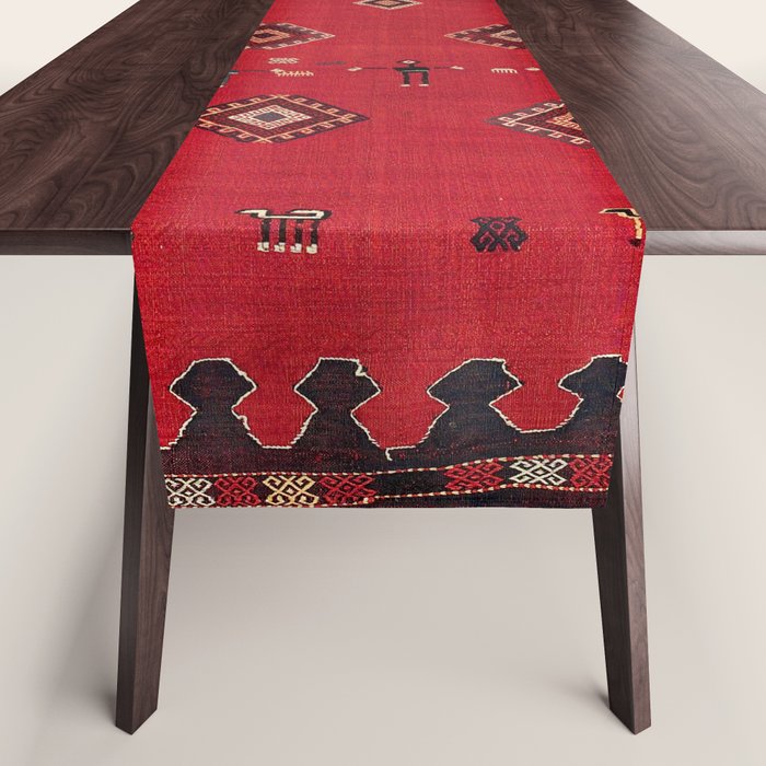 Azeri South Caucasus Azerbaijan Flatwoven Cover Table Runner Gallery Image 1