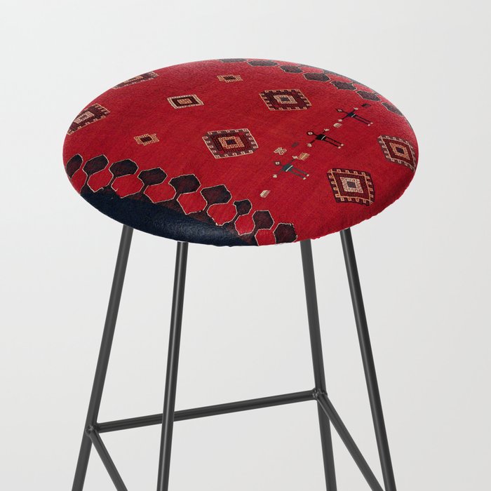 Azeri South Caucasus Azerbaijan Flatwoven Cover Stool Gallery Image 2