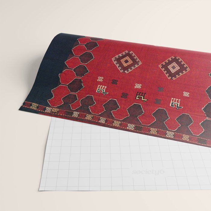 Azeri South Caucasus Azerbaijan Flatwoven Cover Wrapping Paper Gallery Image 2