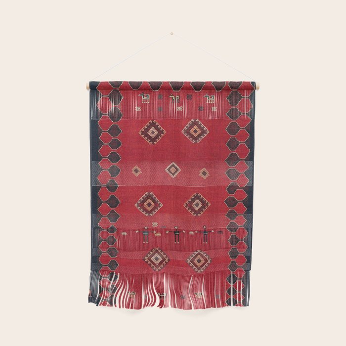 Azeri South Caucasus Azerbaijan Flatwoven Cover Wall Hanging Gallery Image 1