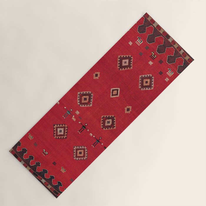 Azeri South Caucasus Azerbaijan Flatwoven Cover Yoga Mat Gallery Image 1