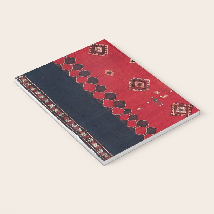 Azeri South Caucasus Azerbaijan Flatwoven Cover Notebook Gallery Image 3