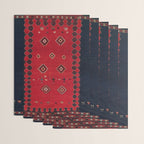 Azeri South Caucasus Azerbaijan Flatwoven Cover Wrapping Paper Gallery Image 3
