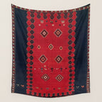 Azeri South Caucasus Azerbaijan Flatwoven Cover Wall Tapestry Gallery Image 4