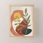 Two Abstract Branches Mini Art Print Gallery Image 1