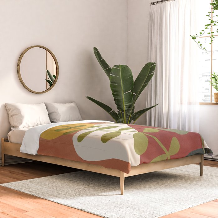 Two Abstract Branches Comforter Gallery Image 2