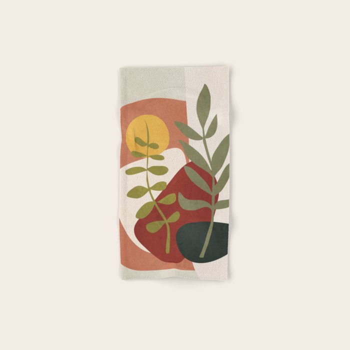 Two Abstract Branches Towels Gallery Image 1