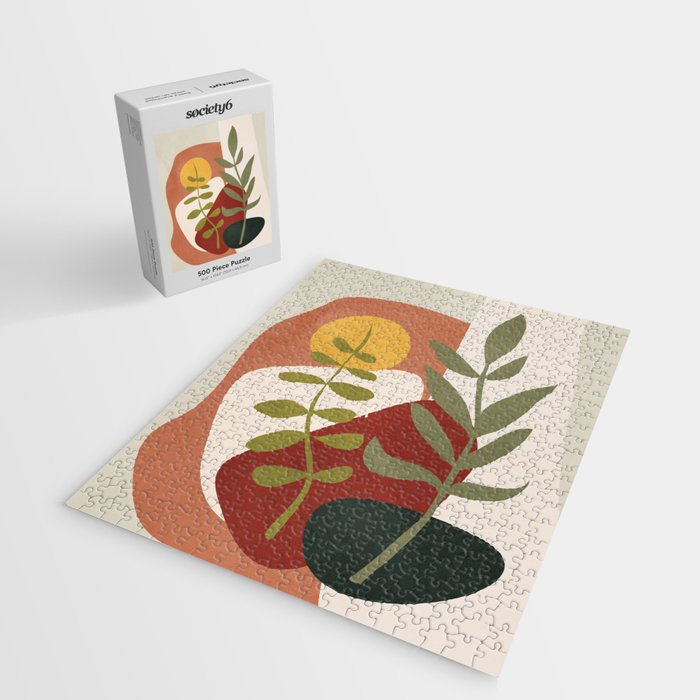 Two Abstract Branches Jigsaw Puzzle Gallery Image 2