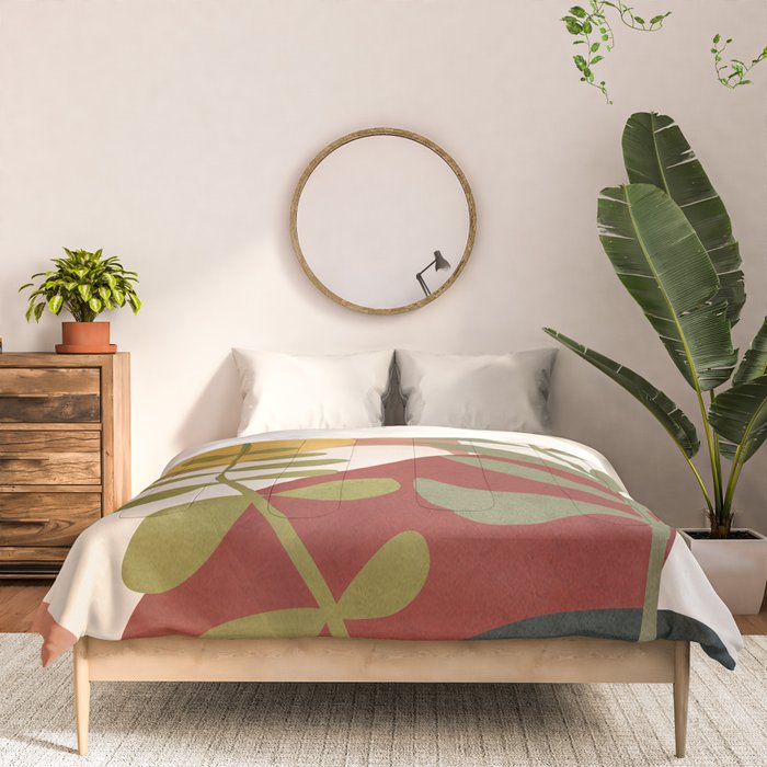 Two Abstract Branches Comforter Gallery Image 3