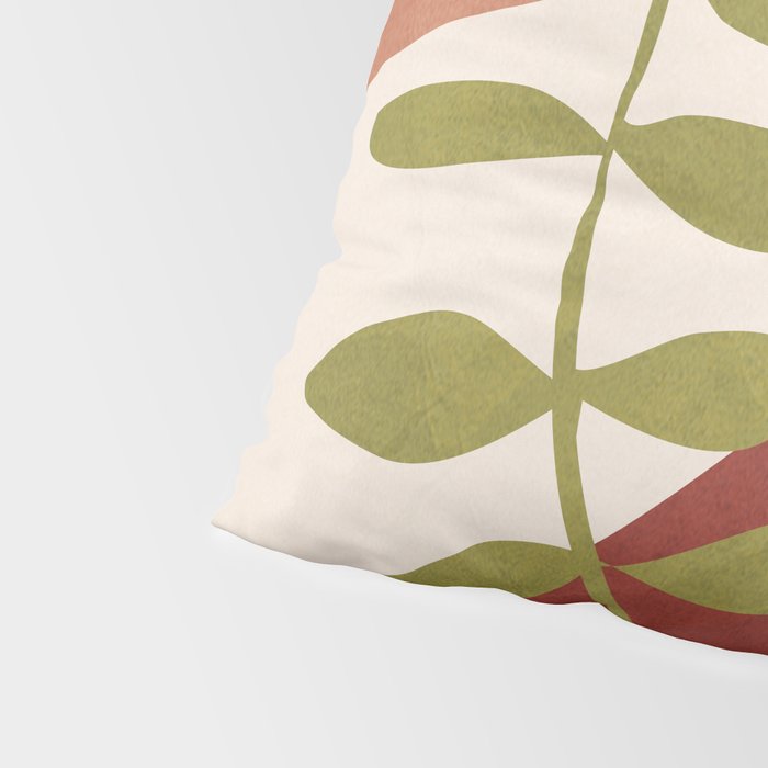 Two Abstract Branches Pillow Sham Gallery Image 4