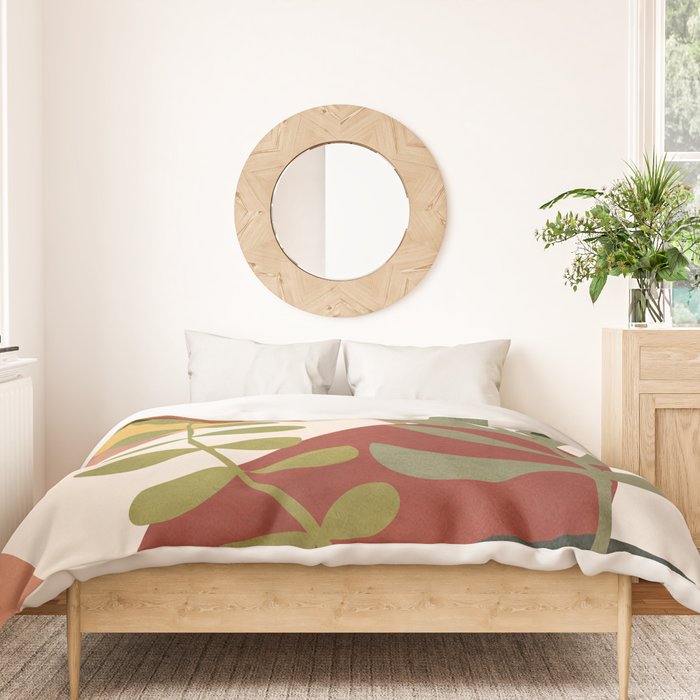 Two Abstract Branches Duvet Cover Gallery Image 3