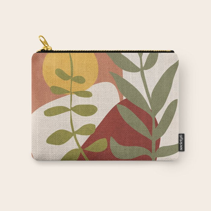 Two Abstract Branches Carry All Pouch Gallery Image 1