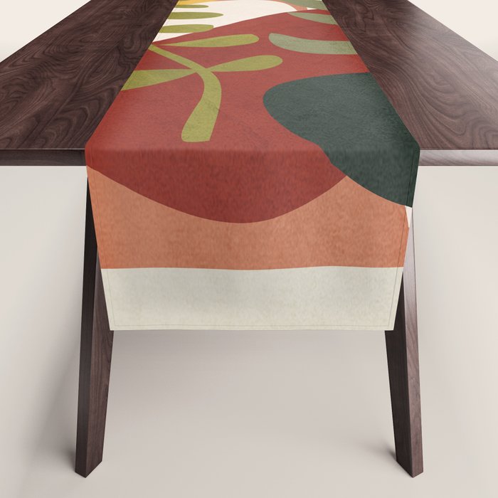 Two Abstract Branches Table Runner Gallery Image 1