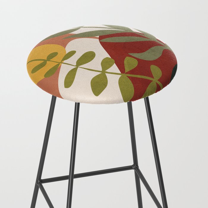 Two Abstract Branches Stool Gallery Image 2