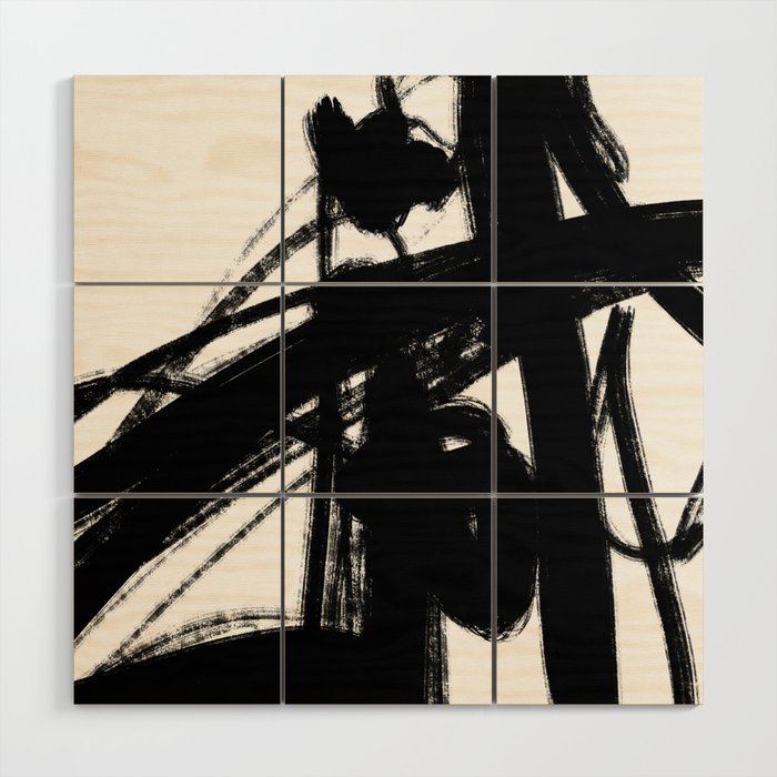 In the City 1. Wood Wall Art Gallery Image 1