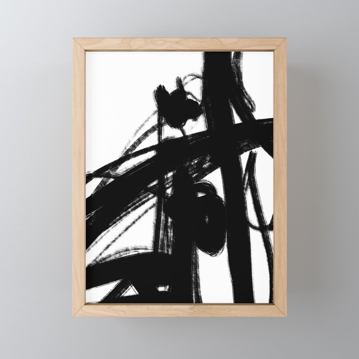 In the City 1. Mini Art Print Gallery Image 1