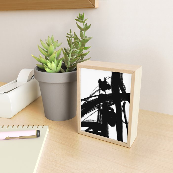 In the City 1. Mini Art Print Gallery Image 2