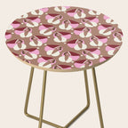 Mocha Elf Pattern Side Table Gallery Image 2