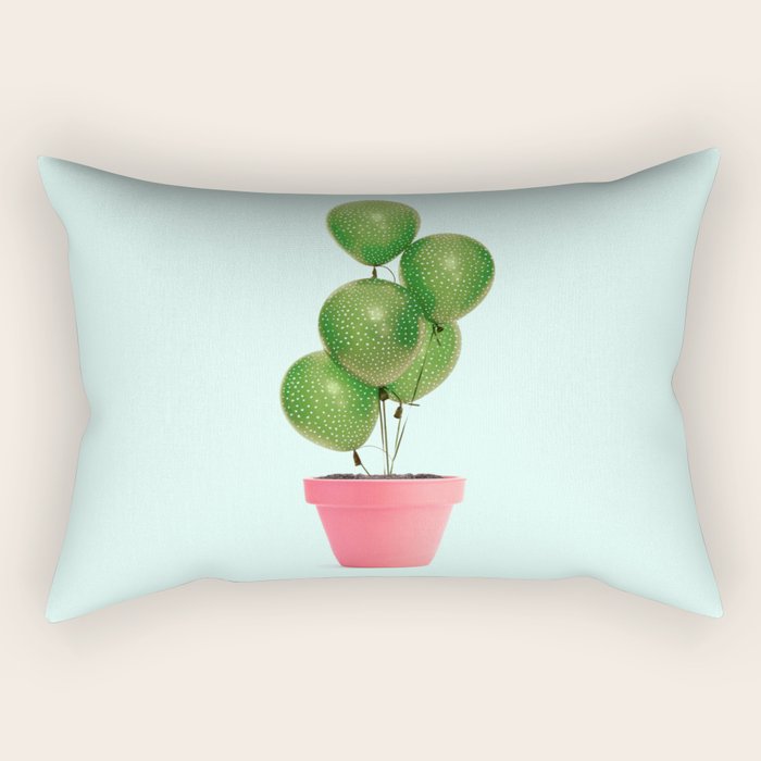 CACTUS BALLOON Rectangular Pillow Gallery Image 1