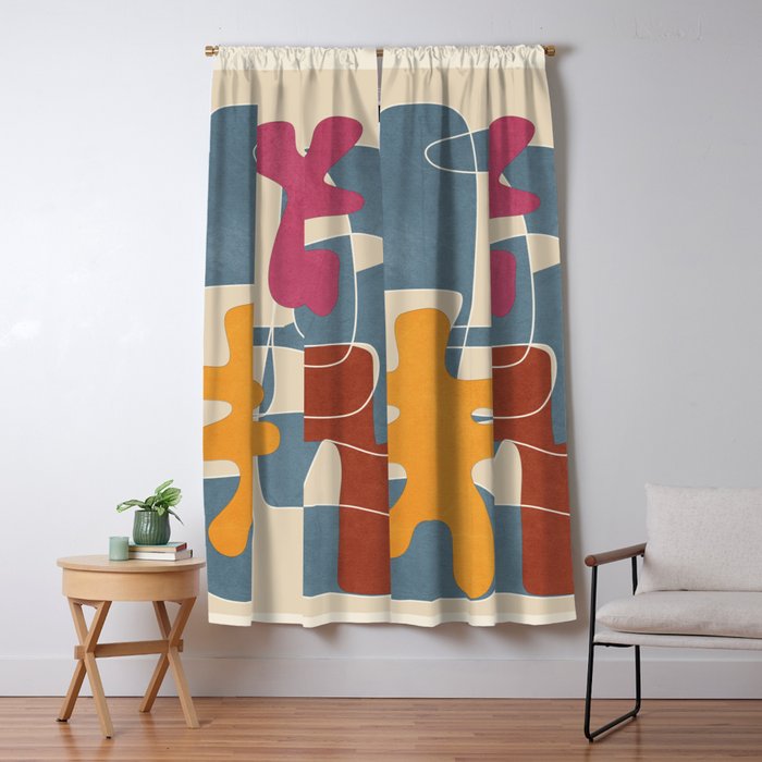 Organic Rhythms 6 Window Curtain Gallery Image 5