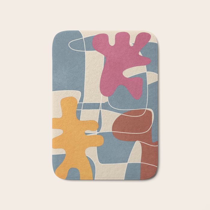 Organic Rhythms 6 Bath Mat Gallery Image 1