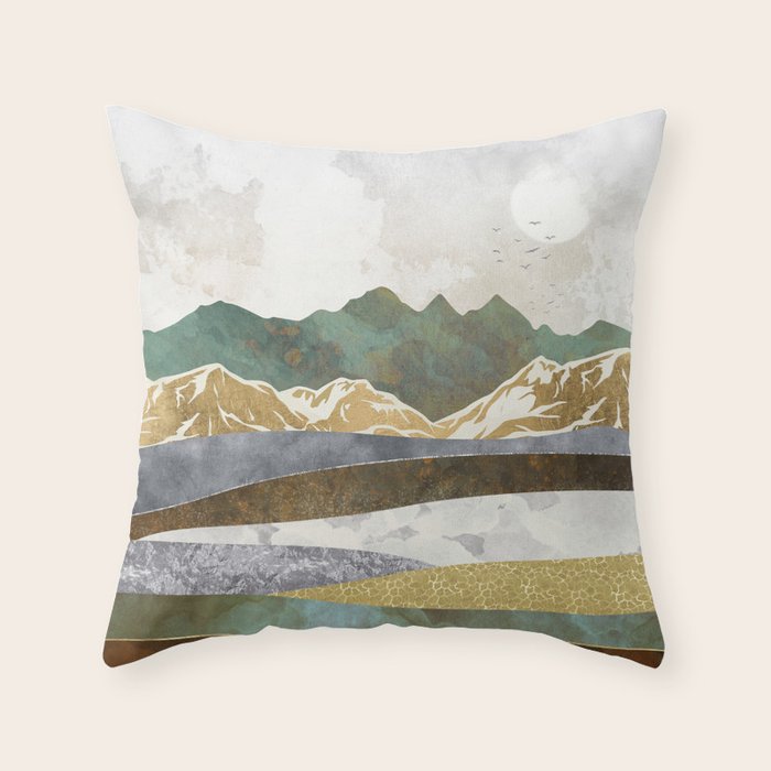 Winter Hills Throw Pillow Gallery Image 6