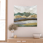 Winter Hills Wall Tapestry Gallery Image 2