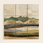 Winter Hills Wood Wall Art Gallery Image 1