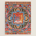 Mandala of Jnanadakini Tibetan Buddhism Jigsaw Puzzle Gallery Image 1