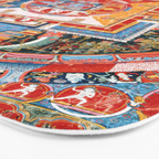 Mandala of Jnanadakini Tibetan Buddhism Bath Mat Gallery Image 3