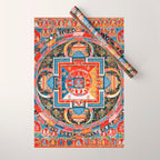 Mandala of Jnanadakini Tibetan Buddhism Wrapping Paper Gallery Image 1
