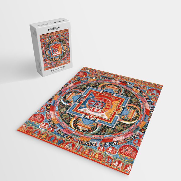 Mandala of Jnanadakini Tibetan Buddhism Jigsaw Puzzle Gallery Image 2
