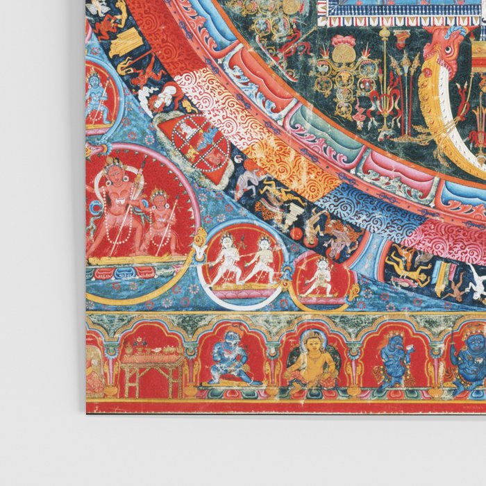 Mandala of Jnanadakini Tibetan Buddhism Poster Gallery Image 3