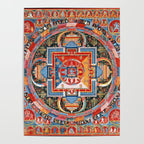 Mandala of Jnanadakini Tibetan Buddhism Poster Gallery Image 4
