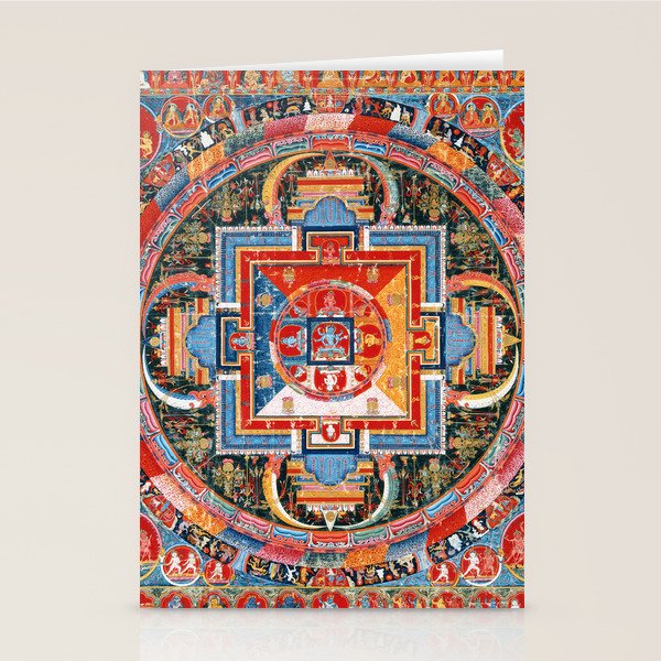 Mandala of Jnanadakini Tibetan Buddhism Stationery Card Gallery Image 2
