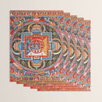 Mandala of Jnanadakini Tibetan Buddhism Wrapping Paper Gallery Image 3