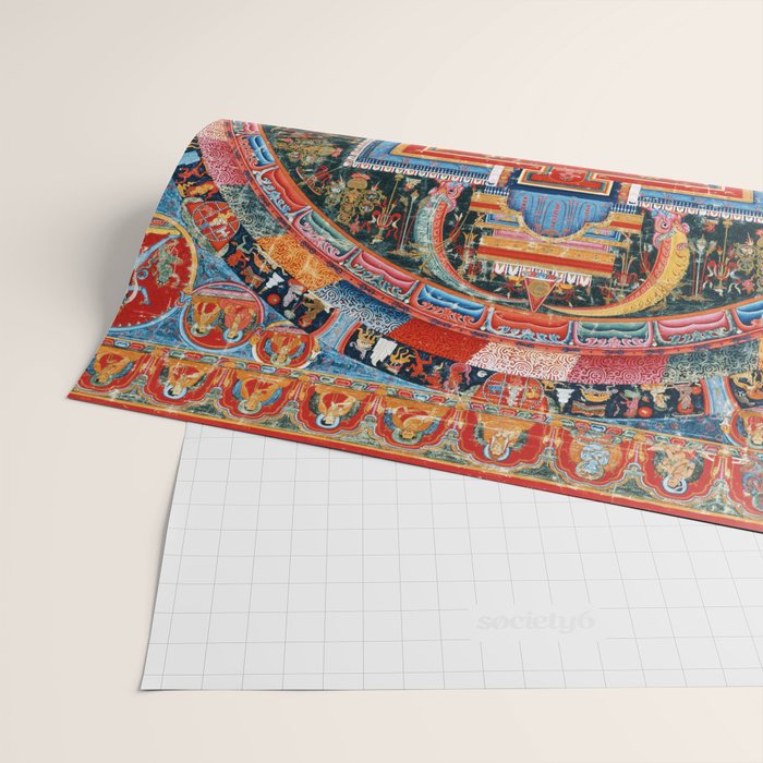 Mandala of Jnanadakini Tibetan Buddhism Wrapping Paper Gallery Image 2