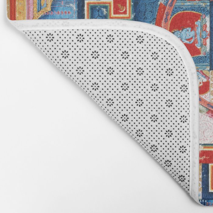 Mandala of Jnanadakini Tibetan Buddhism Bath Mat Gallery Image 2