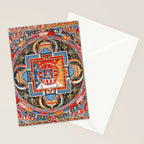 Mandala of Jnanadakini Tibetan Buddhism Stationery Card Gallery Image 2