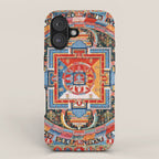 Mandala of Jnanadakini Tibetan Buddhism iPhone Case Gallery Image 1
