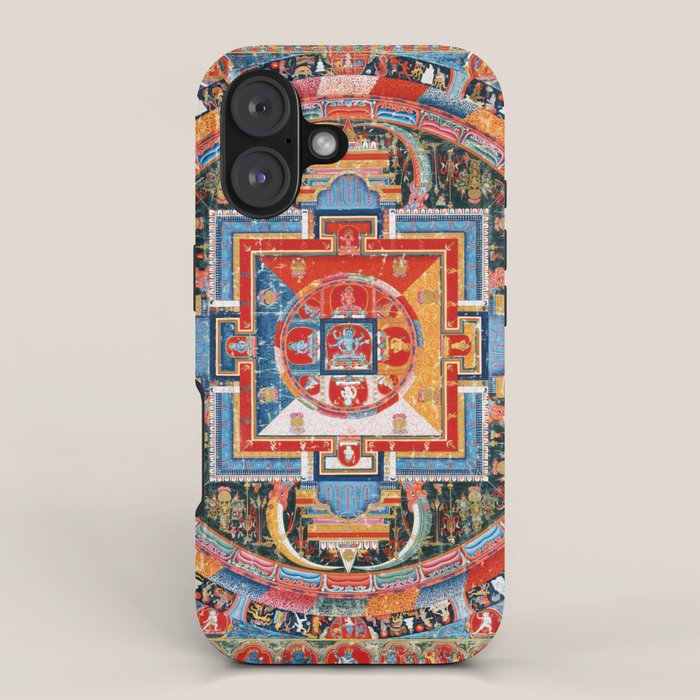 Mandala of Jnanadakini Tibetan Buddhism iPhone Case Gallery Image 1