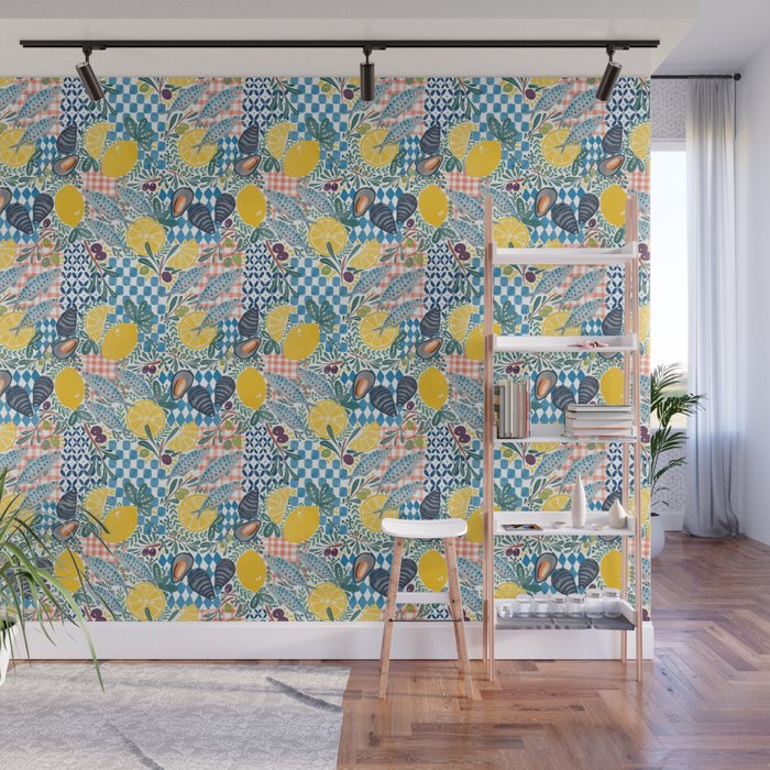 Citrus Coastal Adventure Wall Mural Gallery Image 1