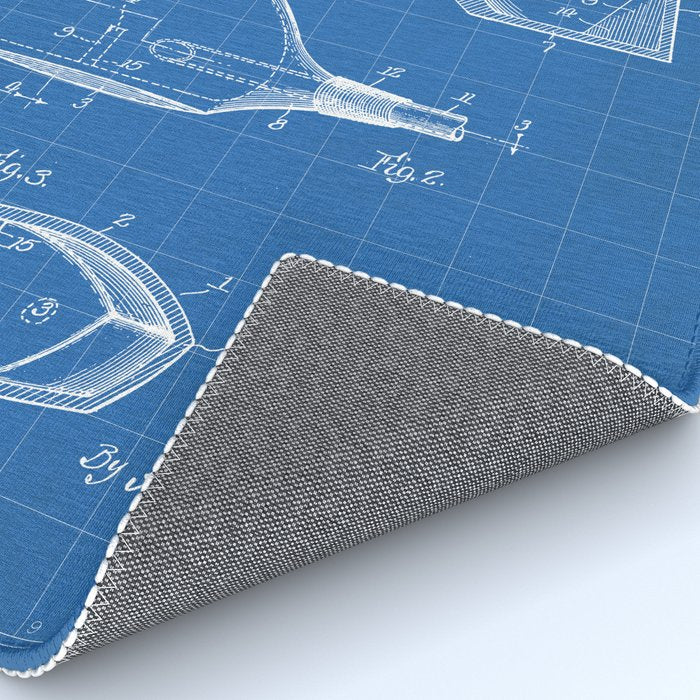 Golf Driver Patent - Golf Art - Blueprint Rug Gallery Image 4