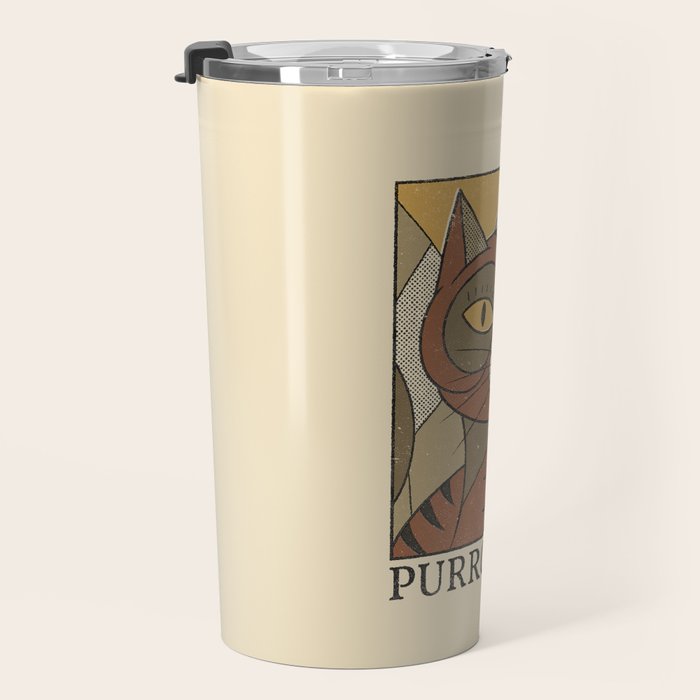 Purrcasso Travel Mug Gallery Image 3
